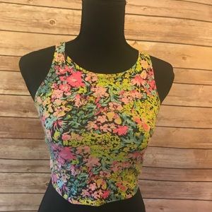 Floral crop top